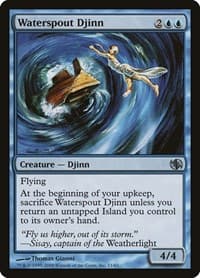 Waterspout Djinn - Duel Decks: Jace vs. Chandra - Magic: The Gathering card