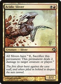 Acidic Sliver - Premium Deck Series: Slivers - Magic: The Gathering card