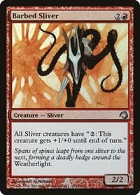 Barbed Sliver - Premium Deck Series: Slivers - Magic: The Gathering card