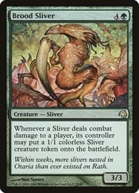Brood Sliver - Premium Deck Series: Slivers - Magic: The Gathering card