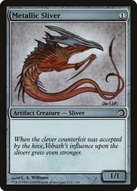 Metallic Sliver - Premium Deck Series: Slivers - Magic: The Gathering card