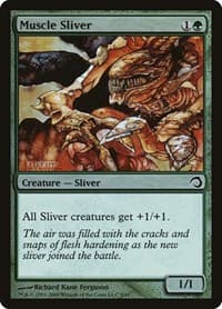 Muscle Sliver - Premium Deck Series: Slivers - Magic: The Gathering card