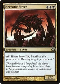 Necrotic Sliver - Premium Deck Series: Slivers - Magic: The Gathering card