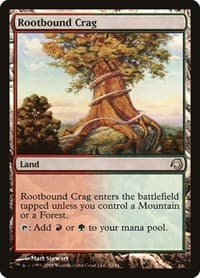 Rootbound Crag - Premium Deck Series: Slivers - Magic: The Gathering card