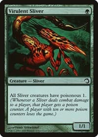 Virulent Sliver - Premium Deck Series: Slivers - Magic: The Gathering card