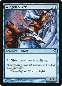 Winged Sliver - Premium Deck Series: Slivers - Magic: The Gathering card