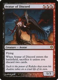 Avatar of Discord - Archenemy - Magic: The Gathering card