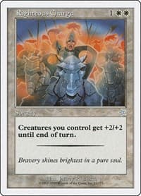 Righteous Charge - Starter 1999 - Magic: The Gathering card