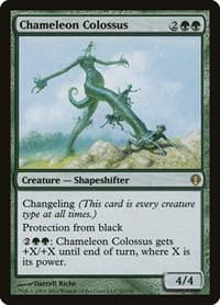 Chameleon Colossus - Archenemy - Magic: The Gathering card