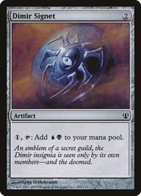 Dimir Signet - Archenemy - Magic: The Gathering card