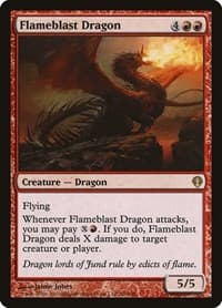 Flameblast Dragon - Archenemy - Magic: The Gathering card