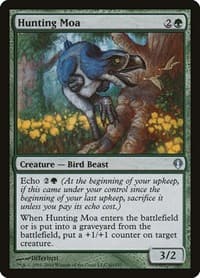 Hunting Moa - Archenemy - Magic: The Gathering card