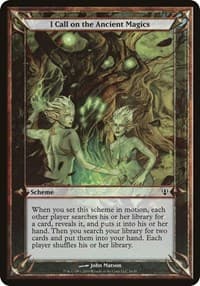 I Call on the Ancient Magics (Colorless) - Oversize Cards - Magic: The Gathering card