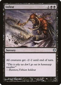 Infest - Archenemy - Magic: The Gathering card