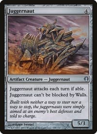 Juggernaut - Archenemy - Magic: The Gathering card