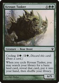 Krosan Tusker - Archenemy - Magic: The Gathering card