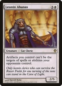Leonin Abunas - Archenemy - Magic: The Gathering card