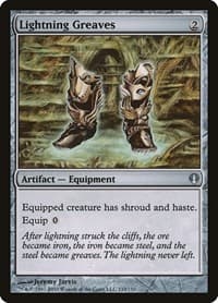 Lightning Greaves - Archenemy - Magic: The Gathering card