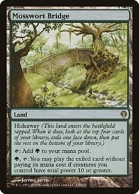 Mosswort Bridge - Archenemy - Magic: The Gathering card