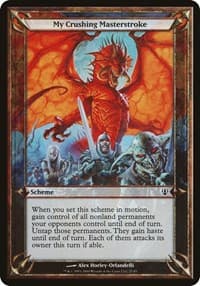 My Crushing Masterstroke (Archenemy) - Oversize Cards - Magic: The Gathering card