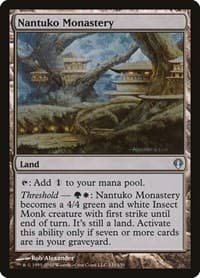 Nantuko Monastery - Archenemy - Magic: The Gathering card