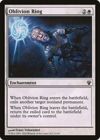 Oblivion Ring - Archenemy - Magic: The Gathering card