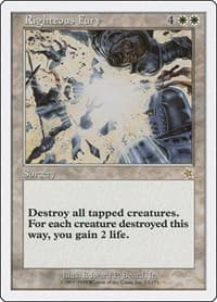 Righteous Fury - Starter 1999 - Magic: The Gathering card