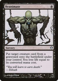 Reanimate - Archenemy - Magic: The Gathering card