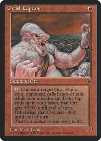 Orcish Captain - Fallen Empires - Magic: The Gathering card