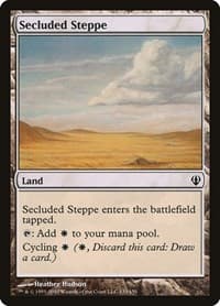Secluded Steppe - Archenemy - Magic: The Gathering card