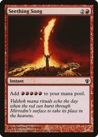 Seething Song - Archenemy - Magic: The Gathering card