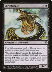 Shriekmaw - Archenemy - Magic: The Gathering card