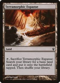 Terramorphic Expanse - Archenemy - Magic: The Gathering card