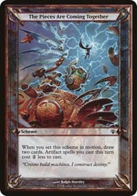 The Pieces Are Coming Together (Archenemy) - Oversize Cards - Magic: The Gathering card