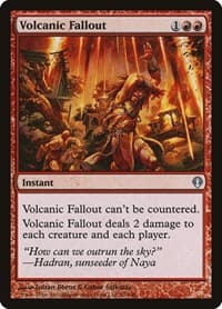 Volcanic Fallout - Archenemy - Magic: The Gathering card