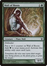 Wall of Roots - Archenemy - Magic: The Gathering card