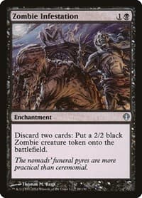 Zombie Infestation - Archenemy - Magic: The Gathering card
