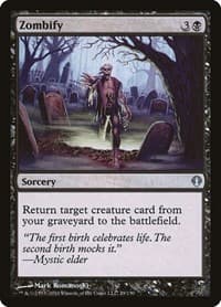 Zombify - Archenemy - Magic: The Gathering card