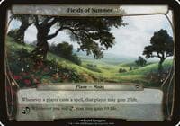 Fields of Summer (Planechase) - Oversize Cards - Magic: The Gathering card