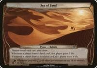 Sea of Sand (Planechase) - Oversize Cards - Magic: The Gathering card