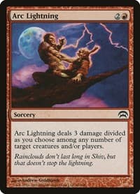 Arc Lightning - Planechase - Magic: The Gathering card
