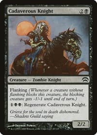 Cadaverous Knight - Planechase - Magic: The Gathering card