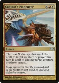 Captain's Maneuver - Planechase - Magic: The Gathering card