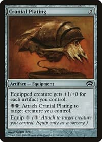 Cranial Plating - Planechase - Magic: The Gathering card