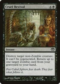 Cruel Revival - Planechase - Magic: The Gathering card