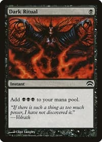 Dark Ritual - Planechase - Magic: The Gathering card