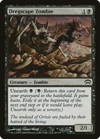 Dregscape Zombie - Planechase - Magic: The Gathering card
