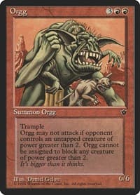 Orgg - Fallen Empires - Magic: The Gathering card