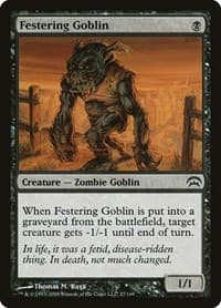 Festering Goblin - Planechase - Magic: The Gathering card