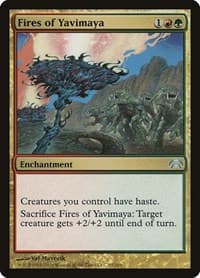 Fires of Yavimaya - Planechase - Magic: The Gathering card